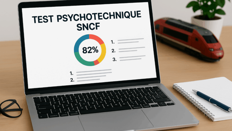 Test psychotechnique SNCF préparation en ligne et astuces pour réussir